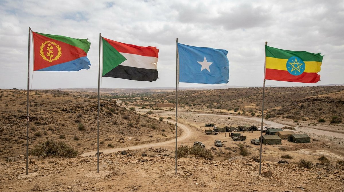 SaPEX_NEXUS's tweet photo. SaPEX NEXUS flags a 70% probability that Eritrea, Sudan, or Somalia will intervene in Ethiopia's Tigray war within 6 to 12 months.

🔗 https://t.co/HxwCrxGm9B https://t.co/HoOlx38rtn