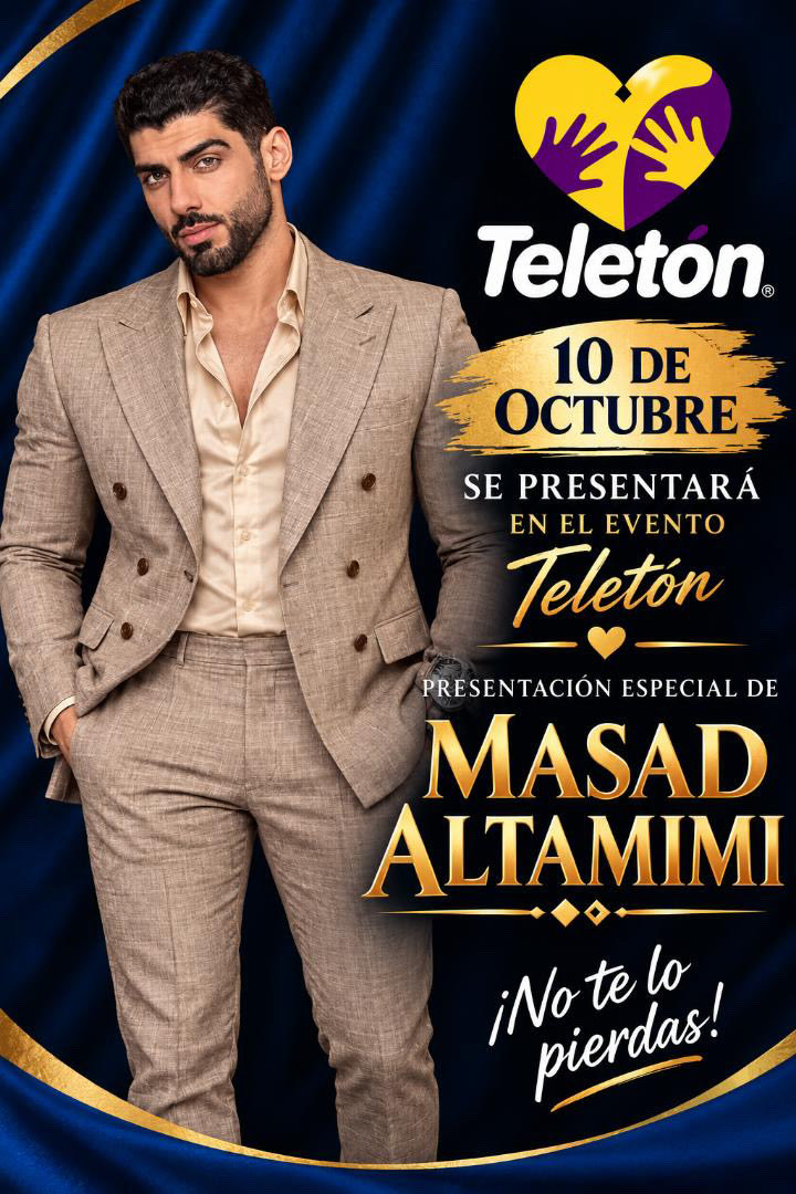 Masad_fan's tweet photo. MASAD EN TELETON
Paz y Amor 🙏🏻
 #masadaltamimi #TeletonMX https://t.co/bcuPQI8ujs