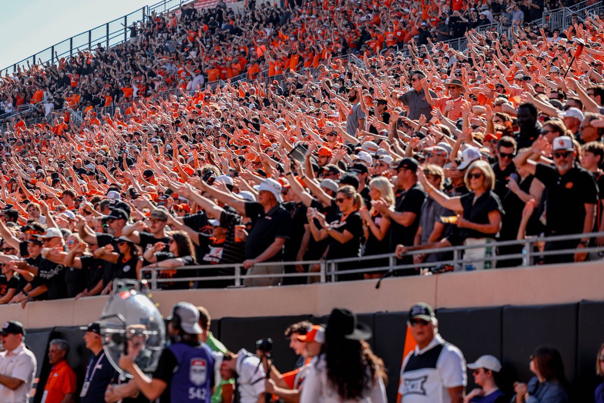 OSUAthletics's tweet photo. Bringin' the noise 🗣️ https://t.co/ofOzXvxG2W