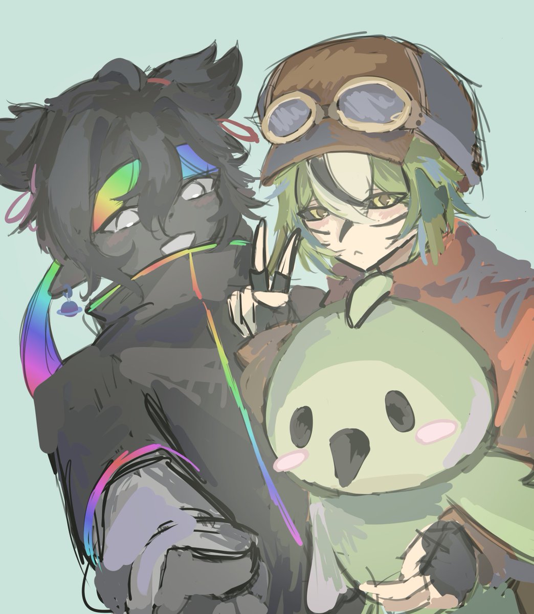 reticaal_'s tweet photo. havoc duo oh ok #havocduo #unstablesmp #fanart https://t.co/SB8No49MkR