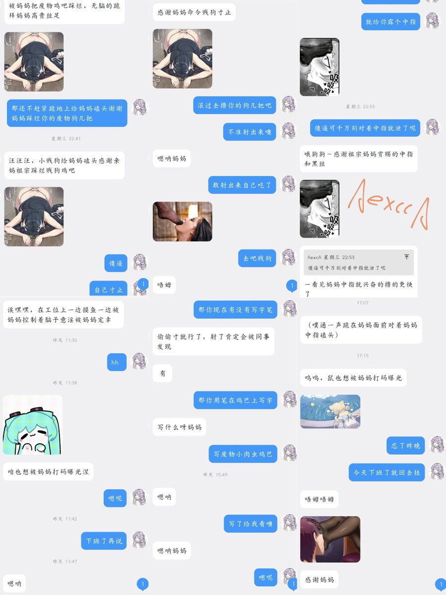 ShillyAexc's tweet photo. 臭傻逼废物蝈蝻贱狗一直求着妈妈挂他呢，才入🚪几天贡献点都大几百了呢，真是个不折不扣的傻逼贱狗呢～🖕🏻💚
话说这种的是抱着什么心态呢？😜
#傻逼 #废物 #贱狗 #蝈蝻 #上贡 #白给 
#贡猪 #调教 #女s https://t.co/AakSkbxPKd
