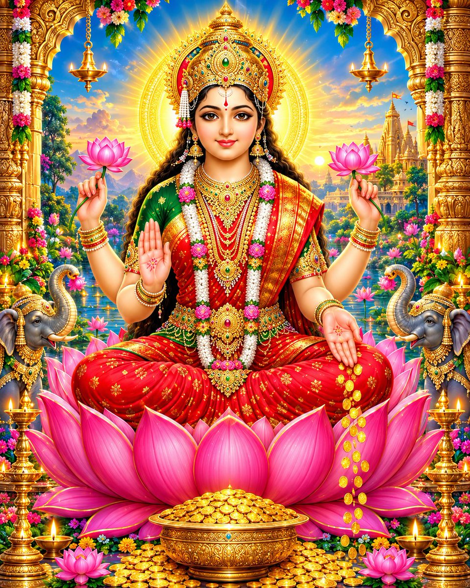 Rituverma51's tweet photo. सोने से पहले माता लक्ष्मी जी को प्रणाम 🙏 https://t.co/0jYvtIeSYN