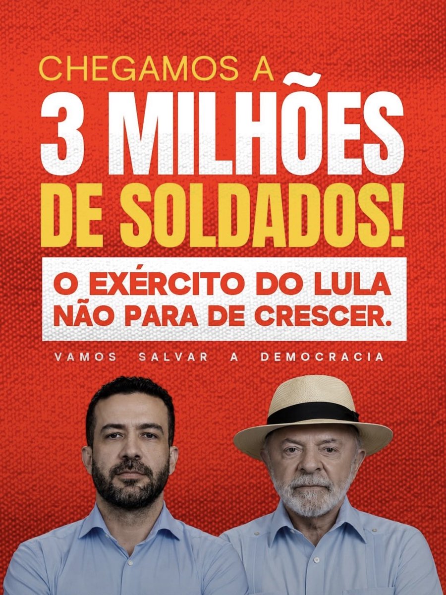 BecaZavaski's tweet photo. #EXERCITODOLULAEMCAMPO https://t.co/aepq0W0T1k