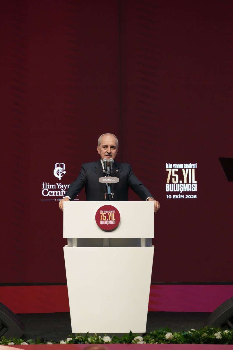 aceylantr's tweet photo. İlmin izinde, insanlığın hizmetinde…

İlim Yayma Cemiyetimizin 75. Yıl Buluşma programına katıldık.

1951’den günümüze ülkemizin ilim, irfan ve hizmet yolculuğunda müstesna bir yere sahip olan cemiyetimiz; milli ve manevi değerlerine bağlı, nitelikli ve ülkemizin geleceğine yön verecek nesiller yetiştirmeye devam ediyor.

Nice 75 yıllara…