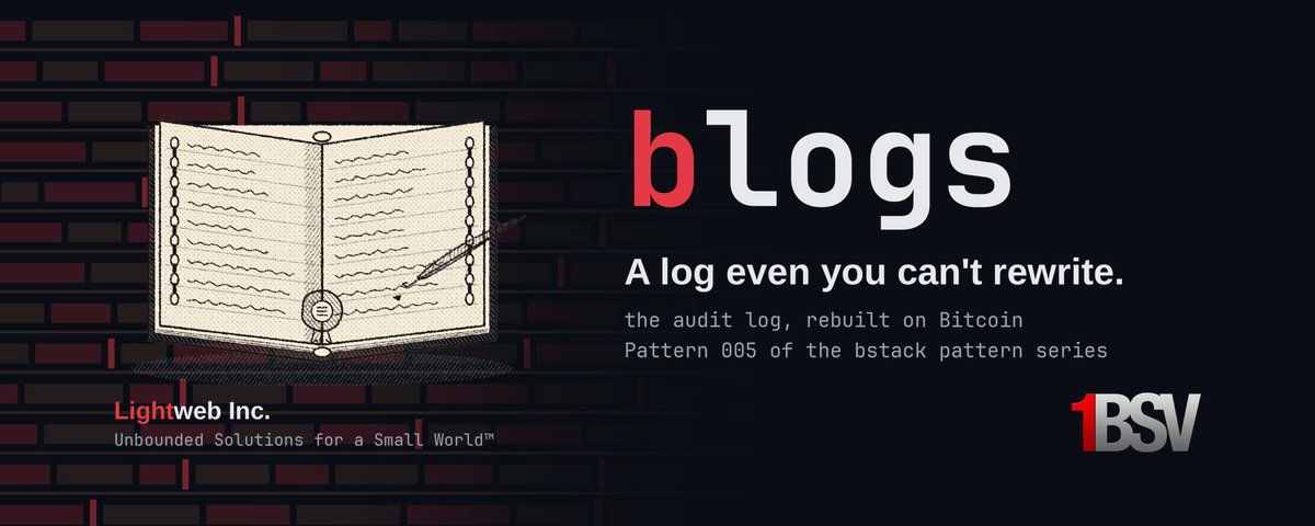 blogs: a log with a witness nobody controls