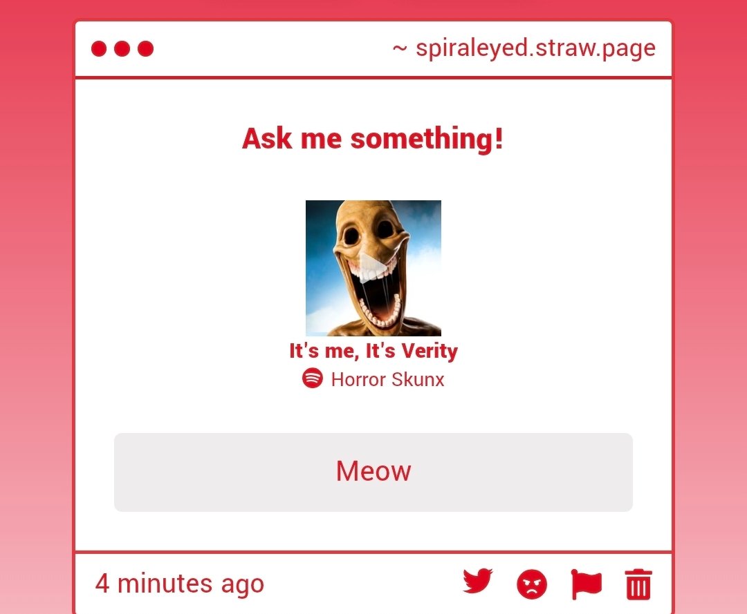 _Spiraleyed's tweet photo. Meow https://t.co/2dTIRQbtQo