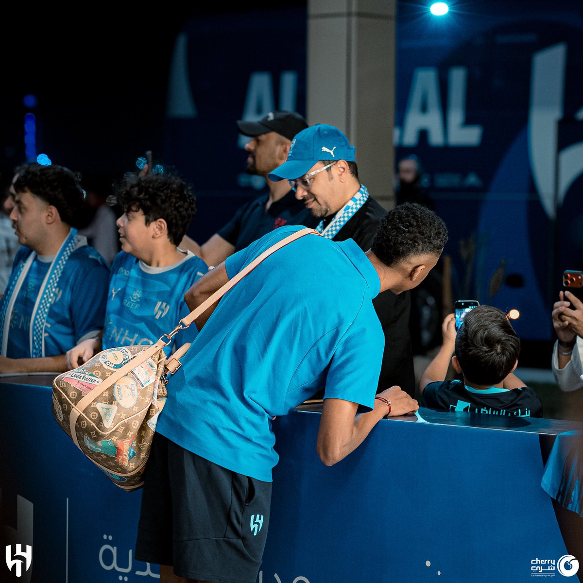 Alhilal_EN's tweet photo. In the zone 🏟️💙 https://t.co/HeeOikkp0f