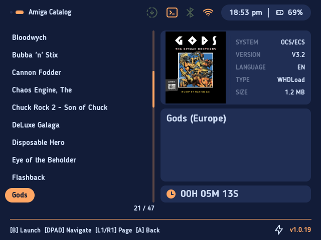 amigagamesgroup's tweet photo. NEW UPDATE v1.0.19
https://t.co/hYhjozvXGg
https://t.co/l4FGp4SD1R
There’s plenty more secret sauce baking in this release!
#commodore #amiga #firmware #rg40xxh #anbernic #armiga #cfw #opensource #linux #emulation https://t.co/GqCwcqndBm