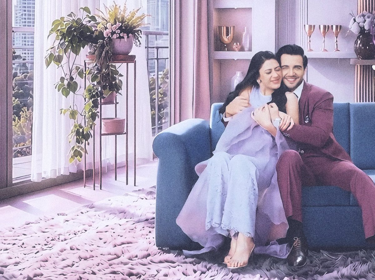 seven_rings2's tweet photo. So cute so cute i can't!✨😭
#Shirav #LoChudailChaliSasural #HibaNawab #AdhikMehta https://t.co/32jzs1nAAe