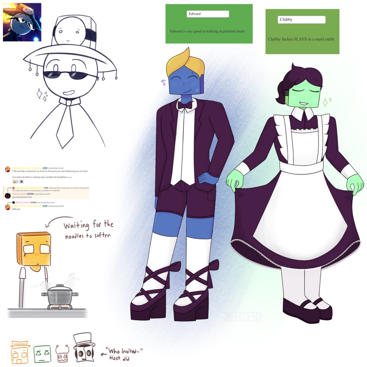457R4Lx's tweet photo. Sketch and doodle dumps. These were from a few monts ago. (Specifically from around June-August)

#geometrydash #geometrydashfanart #funhouse #funhousegd #rafer300 #showtimegambit #elmatoswag #art https://t.co/JYFd2bbJPT