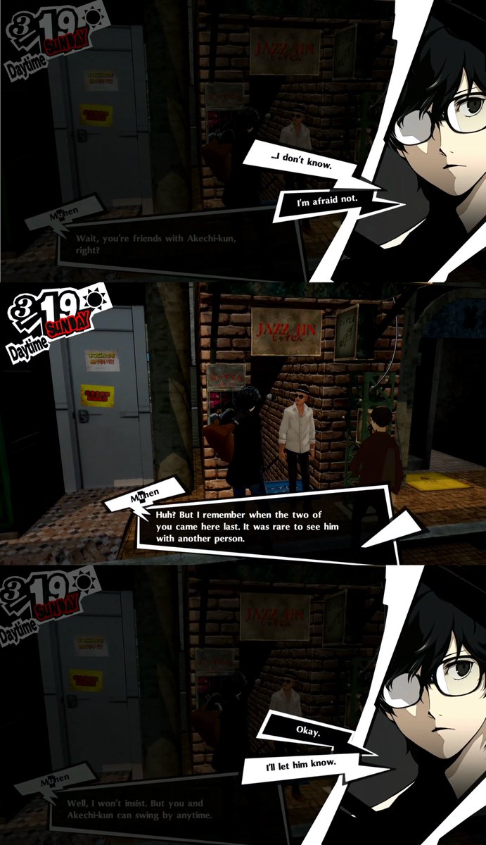 reiziniiYO's tweet photo. i feel so protective over my favorite thing that Muhen was actually the first adult who truly cared about Akechi and his disappearing. he is the only adult to who Goro revealed and trusted his true self and his close moments with Akira. Muhen is his true father i love him so much https://t.co/GoAINBEDln