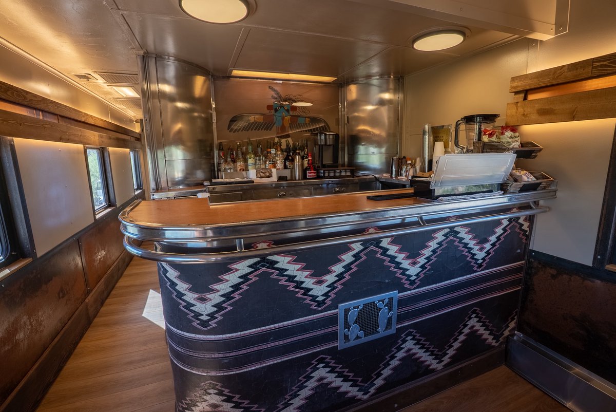 VerdeCanyonRail's tweet photo. Another look inside our newly upgraded Santa Fe Bell! 🚂✨

From the beautiful details to the luxurious new interior, this vintage beauty is looking better than ever and ready to take you on an unforgettable adventure!

Whether you’re seated in the Santa Fe Bell or any of our other passenger cars, settle into your comfortable first-class seat, sit back and prepare to be amazed.

Beyond the windows awaits a four-hour round-trip journey into the wild heart of Verde Canyon, where towering red rocks, rugged wilderness and breathtaking scenery steal the show.

The journey is timeless. The experience is first class. The views are unforgettable.

All aboard! 🚂

🚂 Verde Canyon Railroad
☀️ @taawakiinn Resort
📍 Clarkdale, Arizona 

Verde Canyon Railroad, Verde Canyon Railroad tickets, Sedona train, train rides in Arizona, Sedona train ride, Train ride near Sedona, Arizona train rides, Clarkdale train