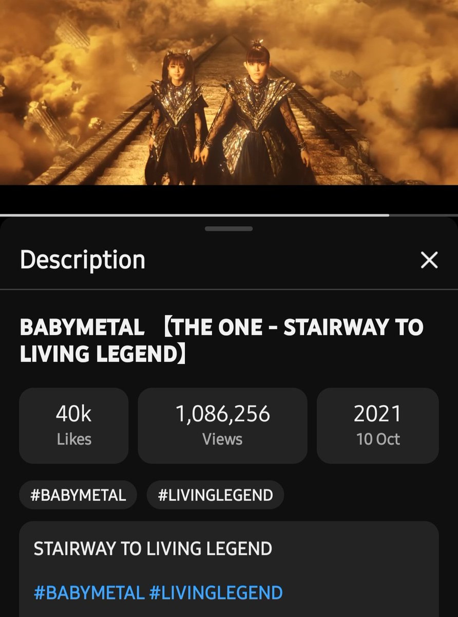 Violenceezz's tweet photo. happy birthday to probably the most gut wrenching babymetal video ever https://t.co/ZEl9Pcl2QL
