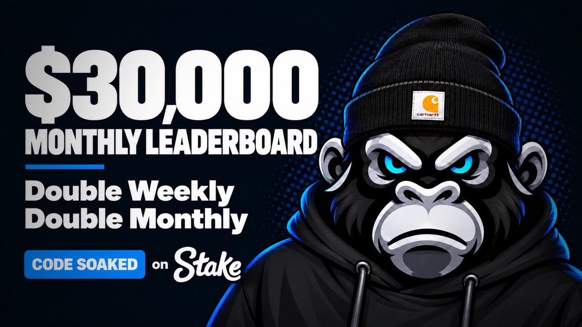 godimsoaked's tweet photo. $250 GIVEAWAY to celebrate our new Leaderboard 

✅RT+Follow
@godimsoaked 

🔒Locked in with @Stake and are offering 

- $30,000 Monthly Leaderboard 
- Double Weekly Bonus
- Double Monthly Bonus 
- First Time Deposit Bonus
- Daily Giveaways 
- Refer a Friend Bonus
& Much More 

Since joining Stake 4 Months ago I have personally sent $275,000 USD from my wallet to Code SOAKED users. This number does not include Leaderboard payouts. 

If you are interested in joining our journey, join https://t.co/RjkOOroE4d and make a ticket! 

*rolling winner in 72hr