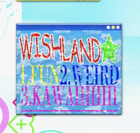 wichugrl's tweet photo. WISHLAND RULES
1. FUN
2. WEIRD
3. KAWAIIIIIIII https://t.co/j9rIMuJVZh