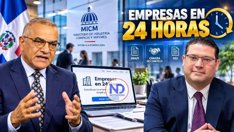 NotisDom's tweet photo. Carlos Gabriel elogia a Yayo por «Empresas en 24 horas»: “Una iniciativa que lo cambia todo”
https://t.co/3ppHPWlB9f
@carlosgabrielgc @SanzLovaton @MIC_RD #NOTISDOM #CarlosGabrielGarcia #YayoSanzLovaton #EmpresasEn24Horas #MICM #Emprendimiento #TransformacionDigital #RepublicaDominicana