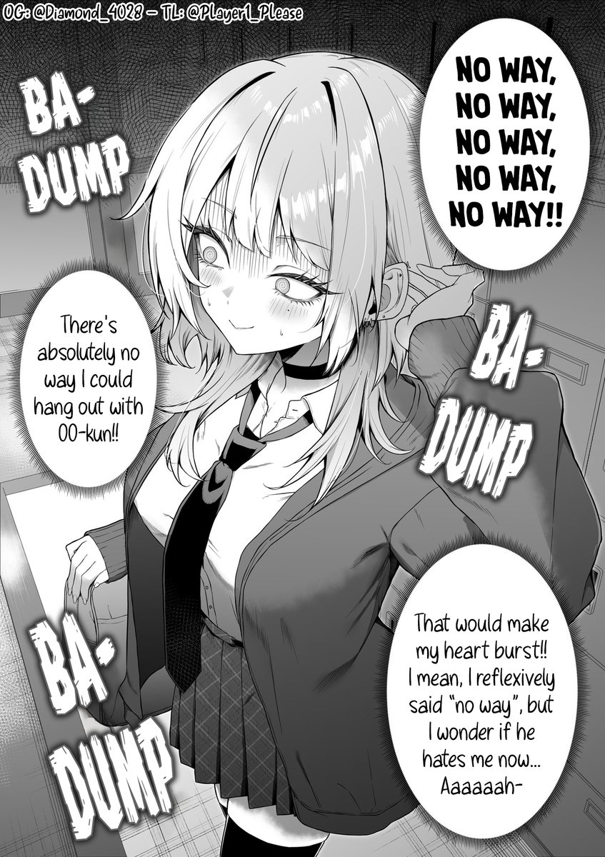 Player1_Please's tweet photo. A wolf-girl type who looks cool at first glance but has a noisy inner monologue.
Eng ver💗 https://t.co/fNvF4x3PlK