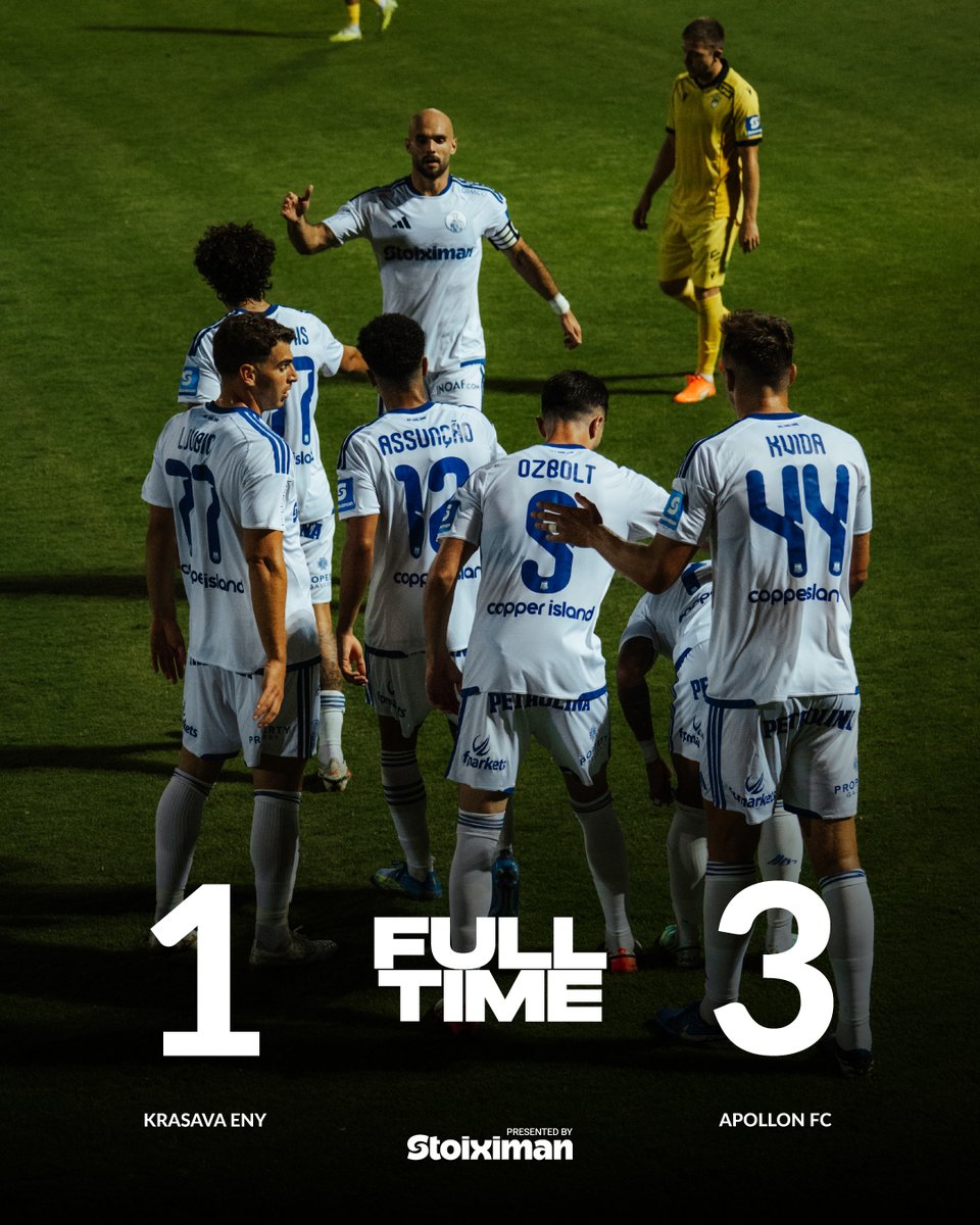 APOLLONOFFICIAL's tweet photo. 𝐖𝐞 𝐭𝐚𝐤𝐞 𝐡𝐨𝐦𝐞 𝐭𝐡𝐞 𝐭𝐡𝐫𝐞𝐞 𝐩𝐨𝐢𝐧𝐭𝐬 💪⚪🔵 https://t.co/x3r614BsRd