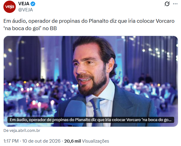 0C0RV0's tweet photo. Mais um balde de água fria na campanha do Lula https://t.co/7G4HZ0MsBj