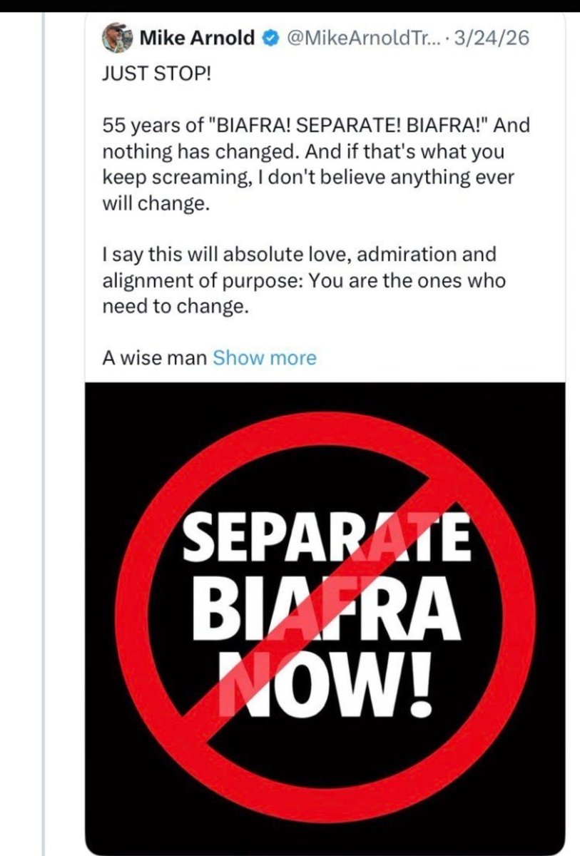 okanumeee27's tweet photo. @AloyEjimakor Nonsense One Nigeria Slave AVID That Cannot Shameless Grand Convention In Biafra Land. They Have Nothing To Discuss Than Playing The Game Of Their Pay Master Which Is Nigeria Terrorists Organization. @MikeArnoldTruth Is Nigeria Paid Agents. Avid My Foot 👣👣 #USBPower✊ https://t.co/vZ3GC5PLt1