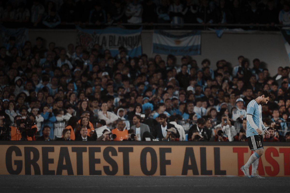 KUNJAN7029's tweet photo. From the heartbreaks to the pinnacle of the world. You didn’t just carry a shirt; you carried the hopes of millions people until destiny had no choice but to bow.

The greatest chapter in international football Closed that night. Gracias eternas,LEO MESSI 🇦🇷🐐

#Messi #Argentina https://t.co/A15oEL9zx4