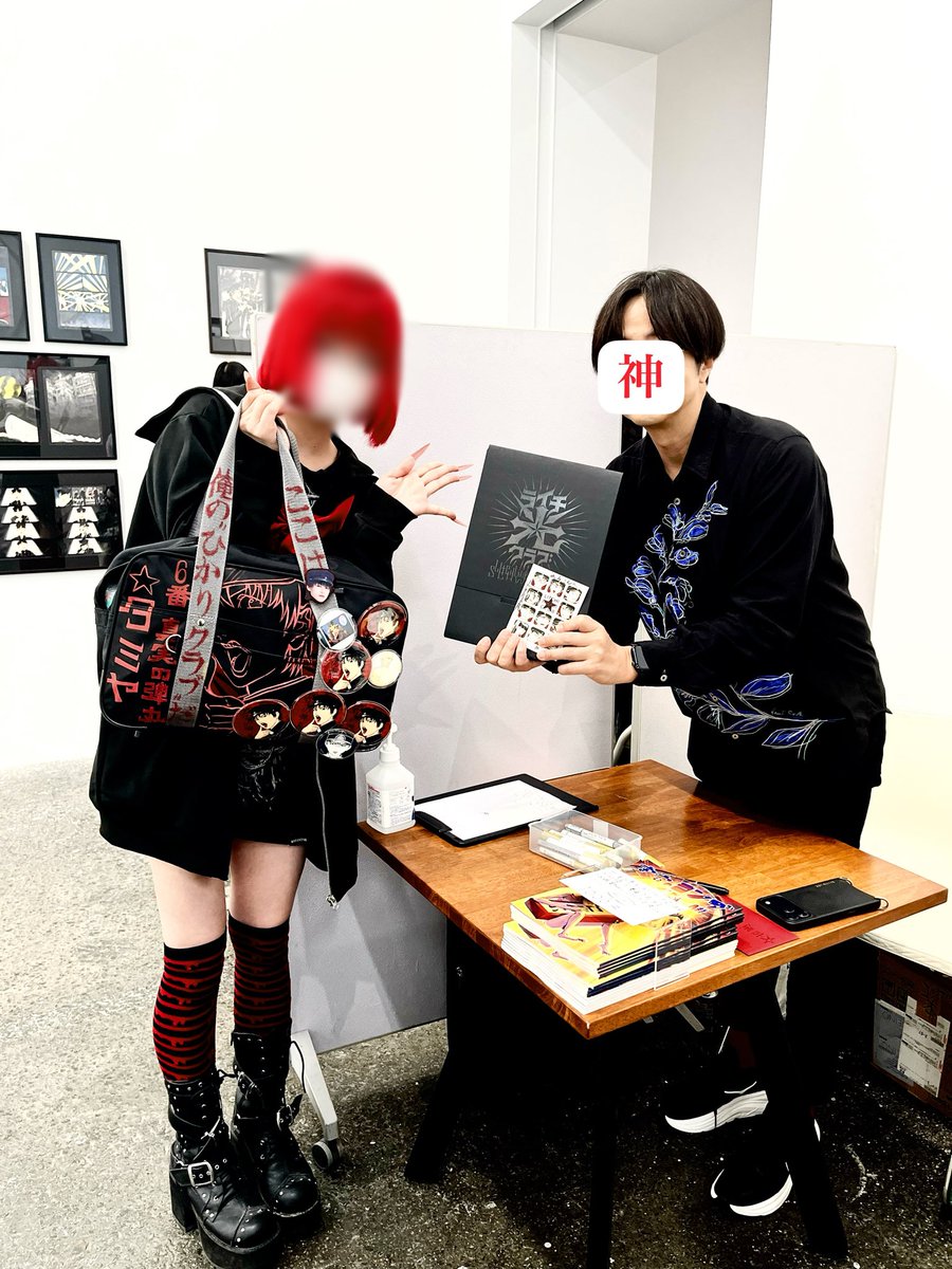tamiya_0324's tweet photo. ★ 2026.10/10 ★

古屋兎丸展 「シュヴァイゲン」「残光 -Restlicht-」 大阪展

デ、デッケー♪ 
東京での展示とはまた違った雰囲気の会場が兎丸先生の描かれる数々の作品とマッチしていてとても原画にのめり込めました。
やはり色が着くと更に生々しい…
大きいタミヤくんかわゆ(･ω･)ゞ 大好き！ https://t.co/tLi3aF2vLJ