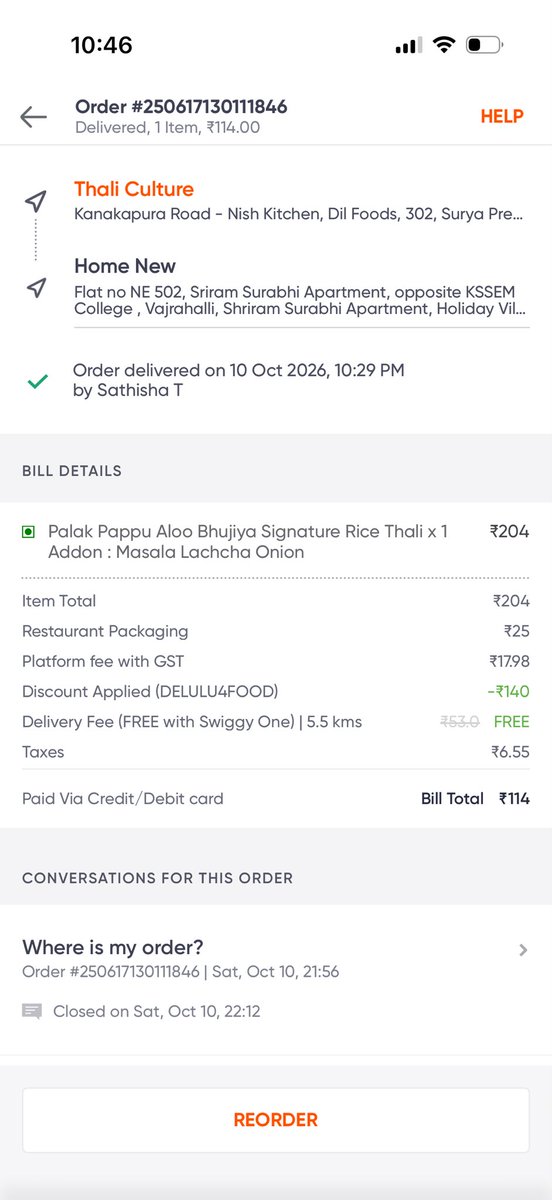 Anurag733047's tweet photo. @Swiggy I ordered the mentioned food below, and this is what i recieved. I had to cook as it was very late to order again. I am sending this out of my frustration. I want full refund. https://t.co/FpiD1jsjk2