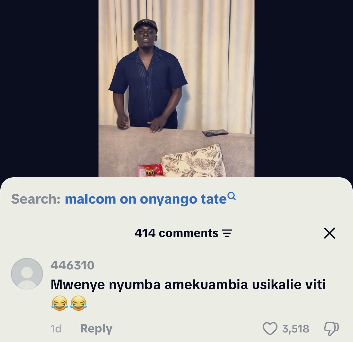 Kibet_bull's tweet photo. 😂😂😂😂 https://t.co/2jGLsiQgP8