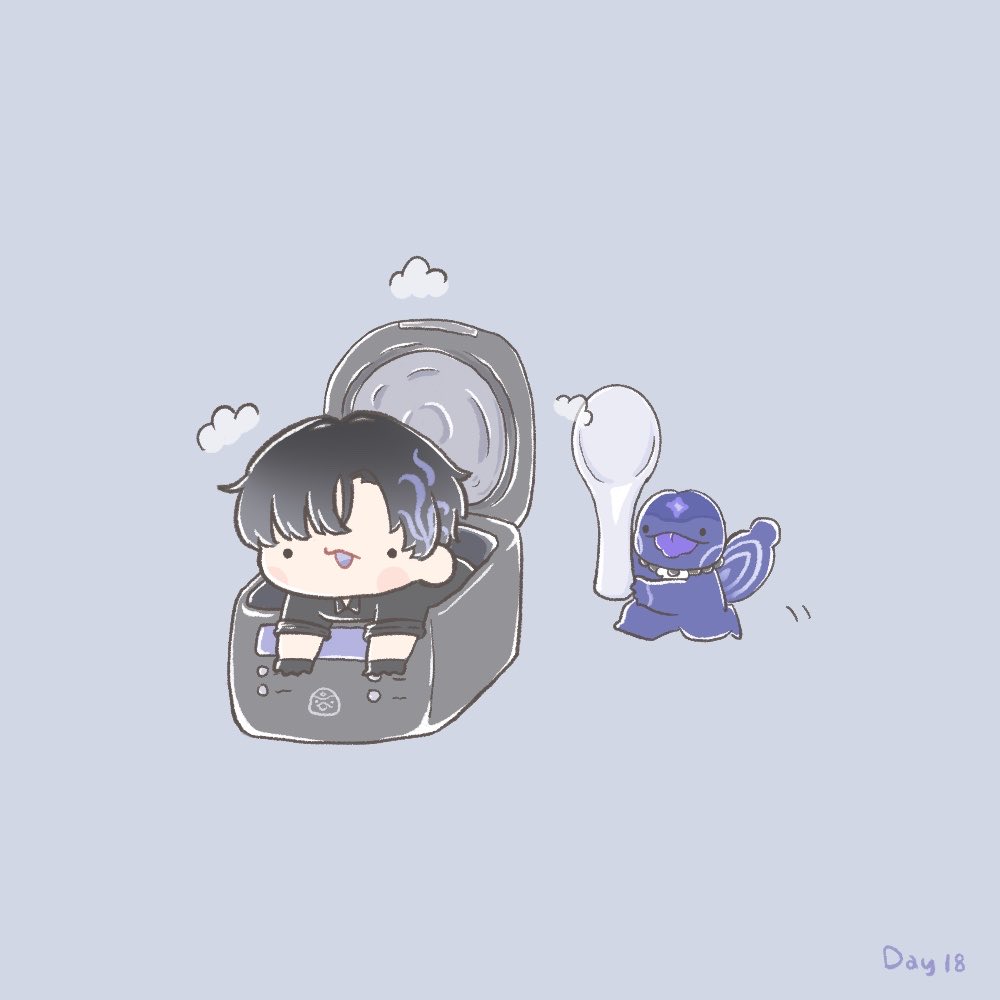 crabcrab0920's tweet photo. Day 18
🍚

#NayuArt
#100umbrage2026 https://t.co/W2ItOxDlzY