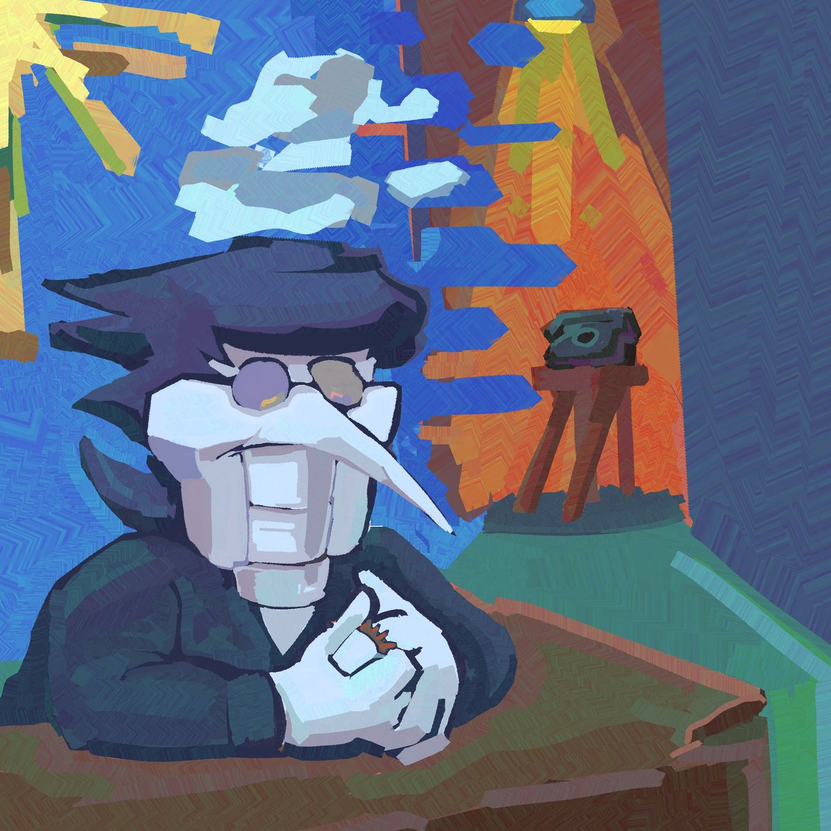 fu9dreems's tweet photo. Shopkeep no customer #SPAMTOBER https://t.co/cgKbyJ8LzY