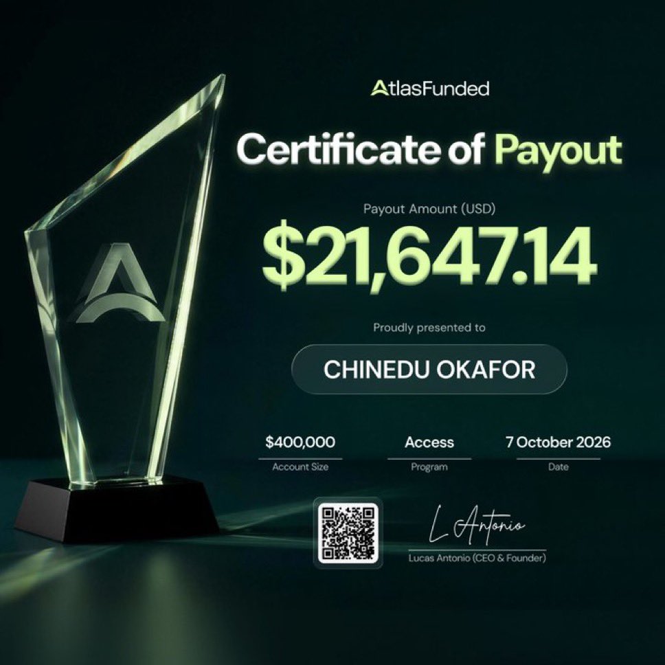 Jcooleerr's tweet photo. Chinedu started his Atlas Access account with $5.

How much did he withdraw?

Over $21,000.

This can also be you.

Want the 2-Step instead? Code COOLER gets you 50% off. https://t.co/JArckkoxav