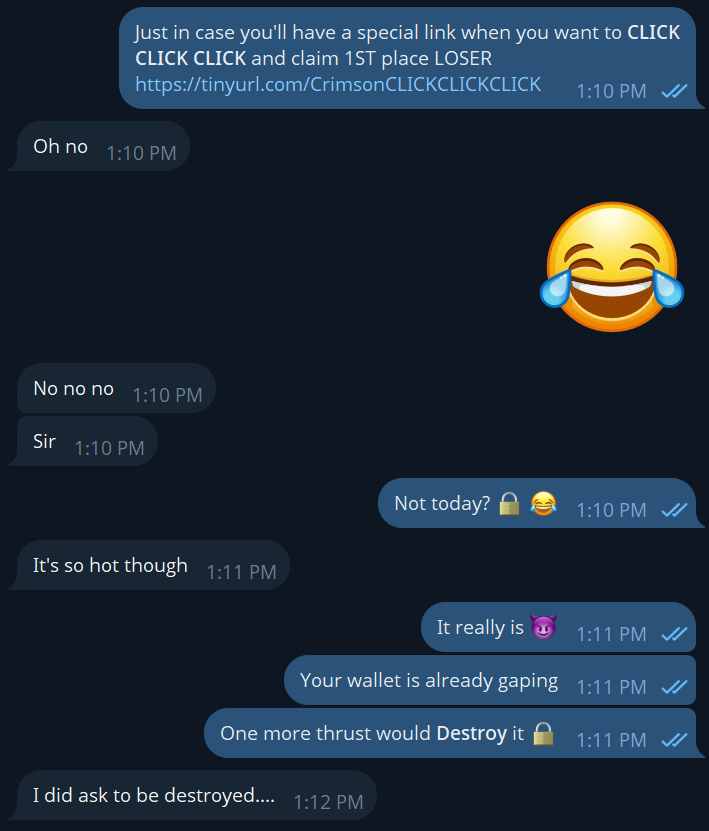 KinkyMAGAdog's tweet photo. Good job for claiming 1st place on Throne, LOSER. 🥱 
You deserve it. 🔒 

#Knotted #MAGA #Findom #CashMaster @CrimsonMAGApup
