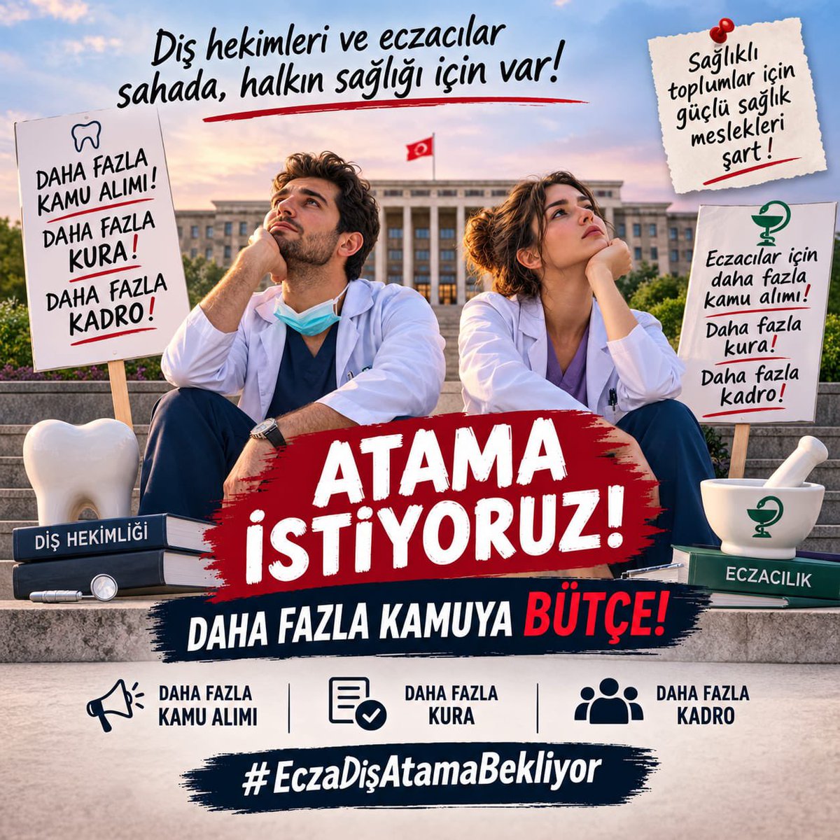 tbdereli's tweet photo. #EczaDişAtamaBekliyor
@suayipbirinci @erolozvar  @drmemisoglu @DrYerebakan @RTErdogan @tebkurumsal @HMBakanligi @saglikbakanligi
@memetsimsek @TDB_TDA https://t.co/rQ5B5h1ZUu