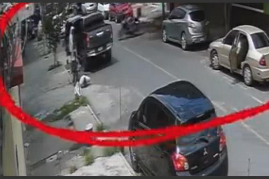 INDIGNANTE VIDEO: así se robaron un picop en zona 11