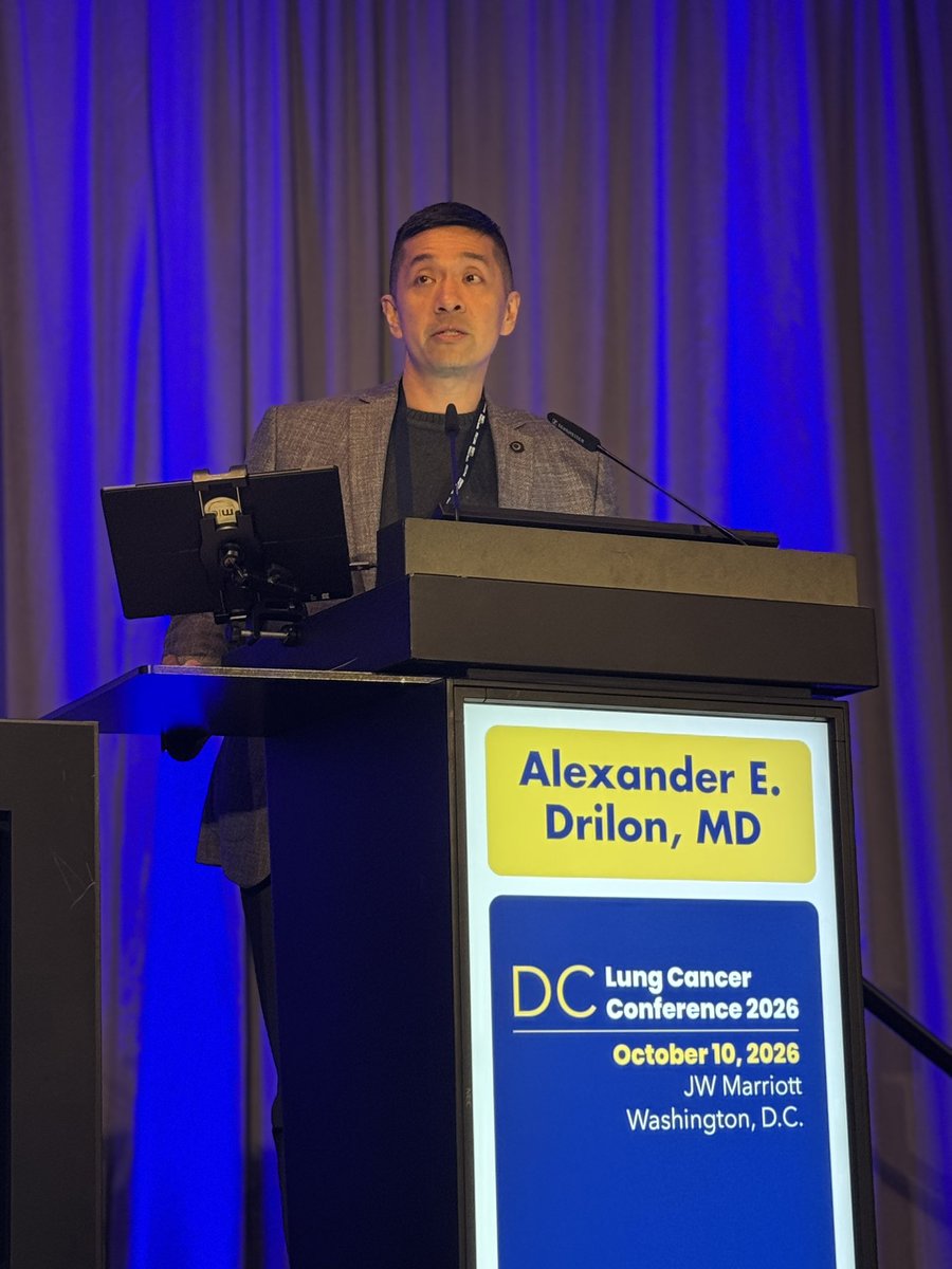 StephenVLiu's tweet photo. #DCLung26 advances in fusion positive NSCLC highlighted by Drs. @Alfdoc2 @JessicaJLinMD Cristina Merkhofer and @alexdrilon. Exciting novel agents and greater understanding of resistance are pushing outcomes even higher. https://t.co/axGasVAqm4