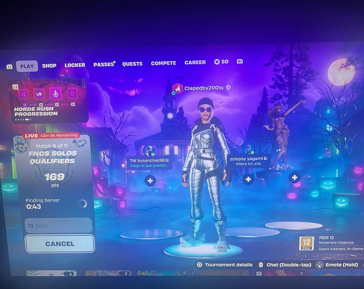 mzzzzz1g's tweet photo. qualed r3 on console 60 fps 1 hour early

people that cant qual round 3 just quit ong https://t.co/1e649LvbMD