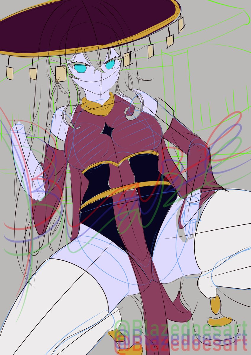 Blazedoesart's tweet photo. [WIP] Next up, finished line art! (˶˃ ᵕ ˂˶) .ᐟ.ᐟ https://t.co/IQeTJ36AKr