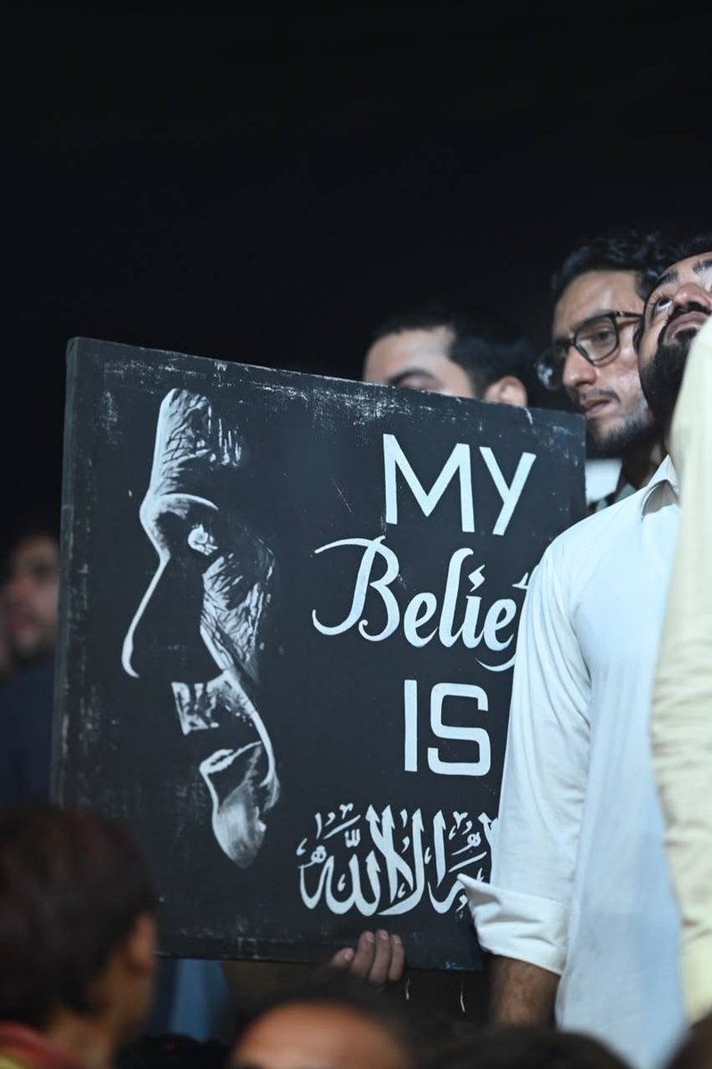 PTIOfficialCP's tweet photo. "My belief is LA ILAHA ILLALLAH, and we will fight!"
Imran Khan
#صوابی_انٹرچینج_۱۱_اکتوبر 
#اب_راج_کرےگی_خلق_خدا https://t.co/2Bnb6mUvxR