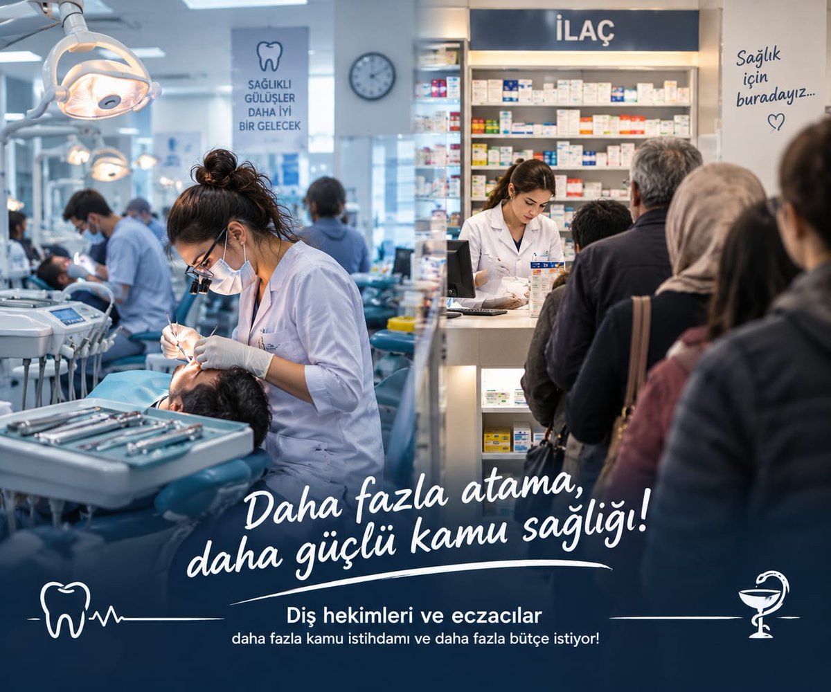 sefatmr10's tweet photo. #EczaDişAtamaBekliyor
Sağlik ordusu güçlenmeli
#EczaDişAtamaBekliyor
@suayipbirinci @erolozvar  @drmemisoglu @DrYerebakan @RTErdogan @tebkurumsal @HMBakanligi @saglikbakanligi
@memetsimsek @TDB_TDA https://t.co/Le1YgVS6iR