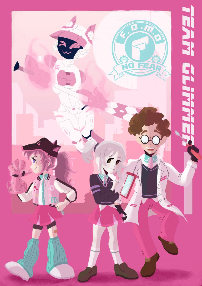 StarArt_Muse's tweet photo. My contribution to the @TBHXSchoolZine 

Two Academies, Two Teams, Two Mechas- but only ONE winner!
#tbhx #tbhxfanart https://t.co/ThXmfW2XZ6