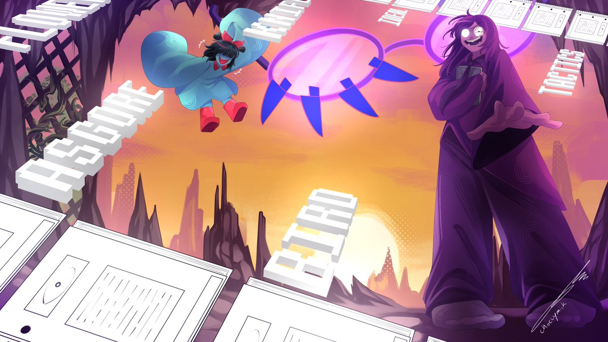 ChoccyMilk303's tweet photo. SETH tactics 🤓

#deltarune #deltarunefanart #deltaruneinktober https://t.co/pTGUKUfOef