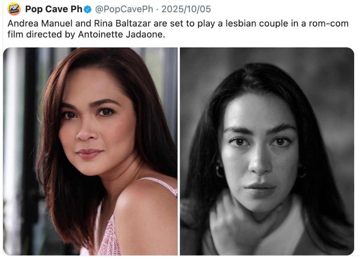 dreamymelina's tweet photo. #andrina || SMAU wherein; Andrea and Rina are paired in a romcom project, where; a part of the contract says that they should perform fan service to garner attention for the movie they're promoting. https://t.co/s3G6o6lcaP