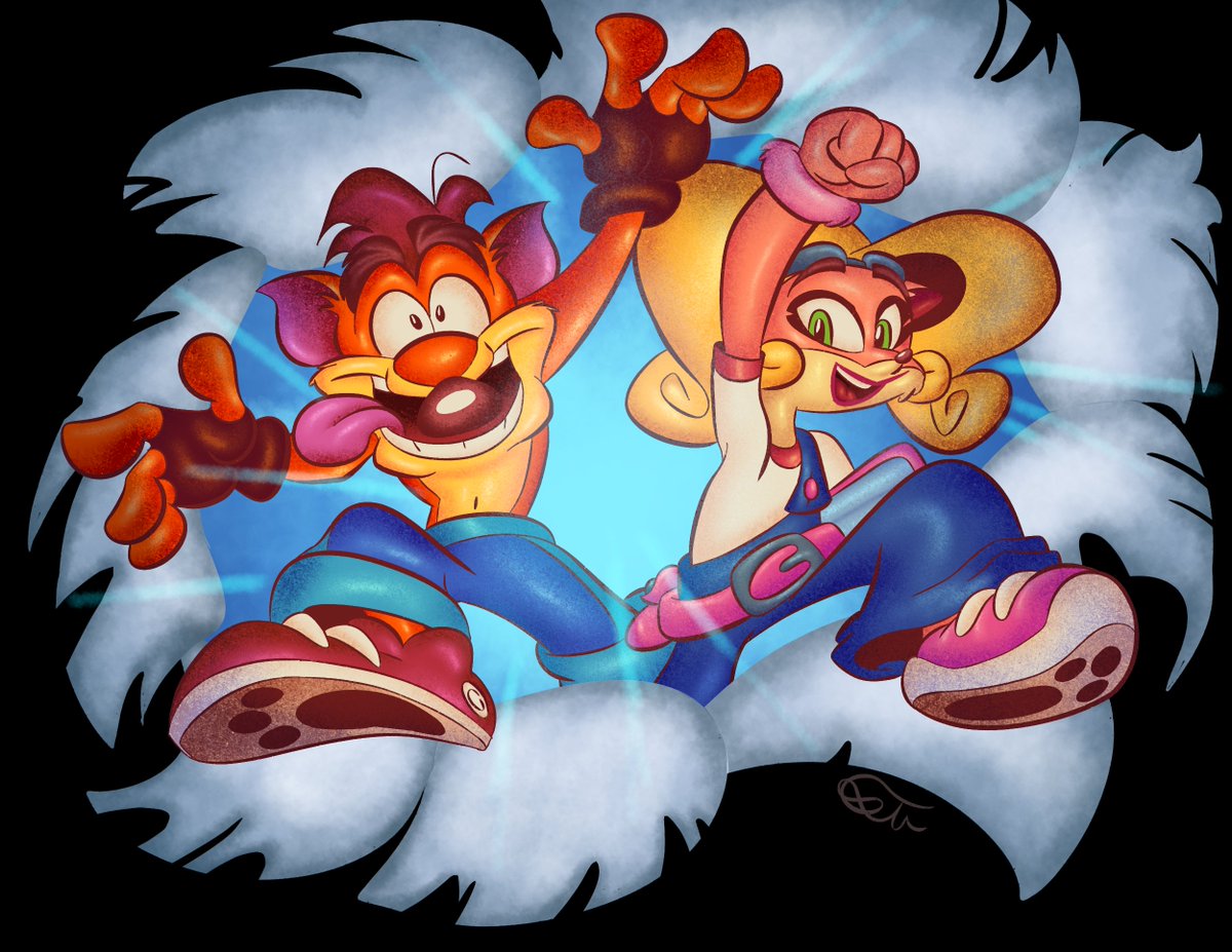 GoobToob_'s tweet photo. Breaking Through the Fabric of Reality (and some doodles)

#crashbandicoot #videogame #drawing https://t.co/pxVzv1cijZ
