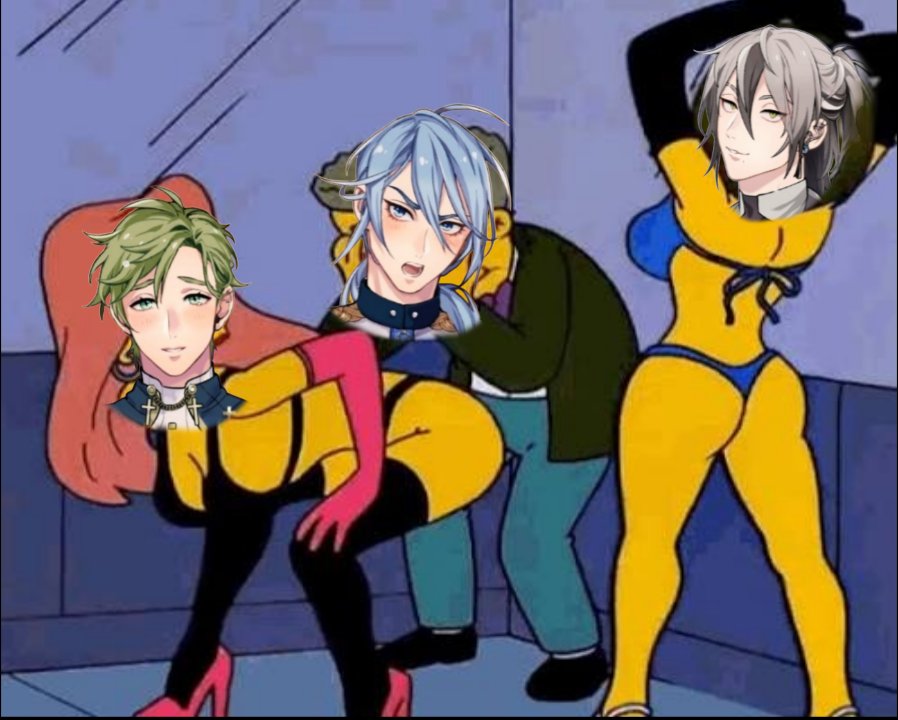 viik4wa's tweet photo. I read that Oli Ed and Rei scene the other day and had a vision. https://t.co/j01iM6FNe2