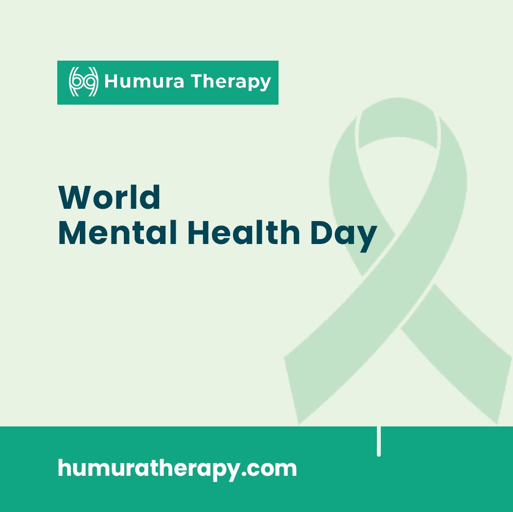 HumuraTherapy's tweet photo. This World Mental Health Day, check in with yourself and with someone you care about.

You don't have to wait until things get overwhelming to seek support. Your mental wellbeing matters, too.💚

Need support? Humura Therapy is here.
https://t.co/H7wo2A3lc2

#WorldMentalHealthDay https://t.co/3SZe3Z0T7x