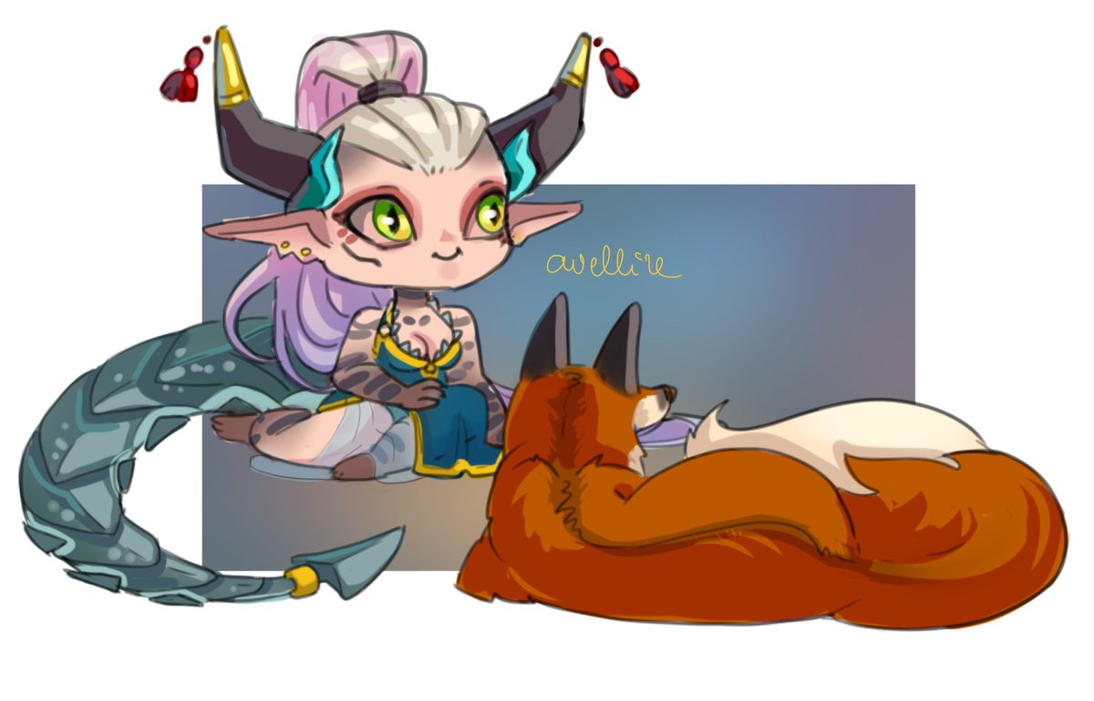 Graceler_art's tweet photo. Guys, guys!! Look what I've got for you! 🥹💕 
Just two besties and their little adventures 🦊✨
Just me and you, my @Rujnuj_art 

#ChibiArt #OCArt #CuteArt https://t.co/5jdT29nOcR