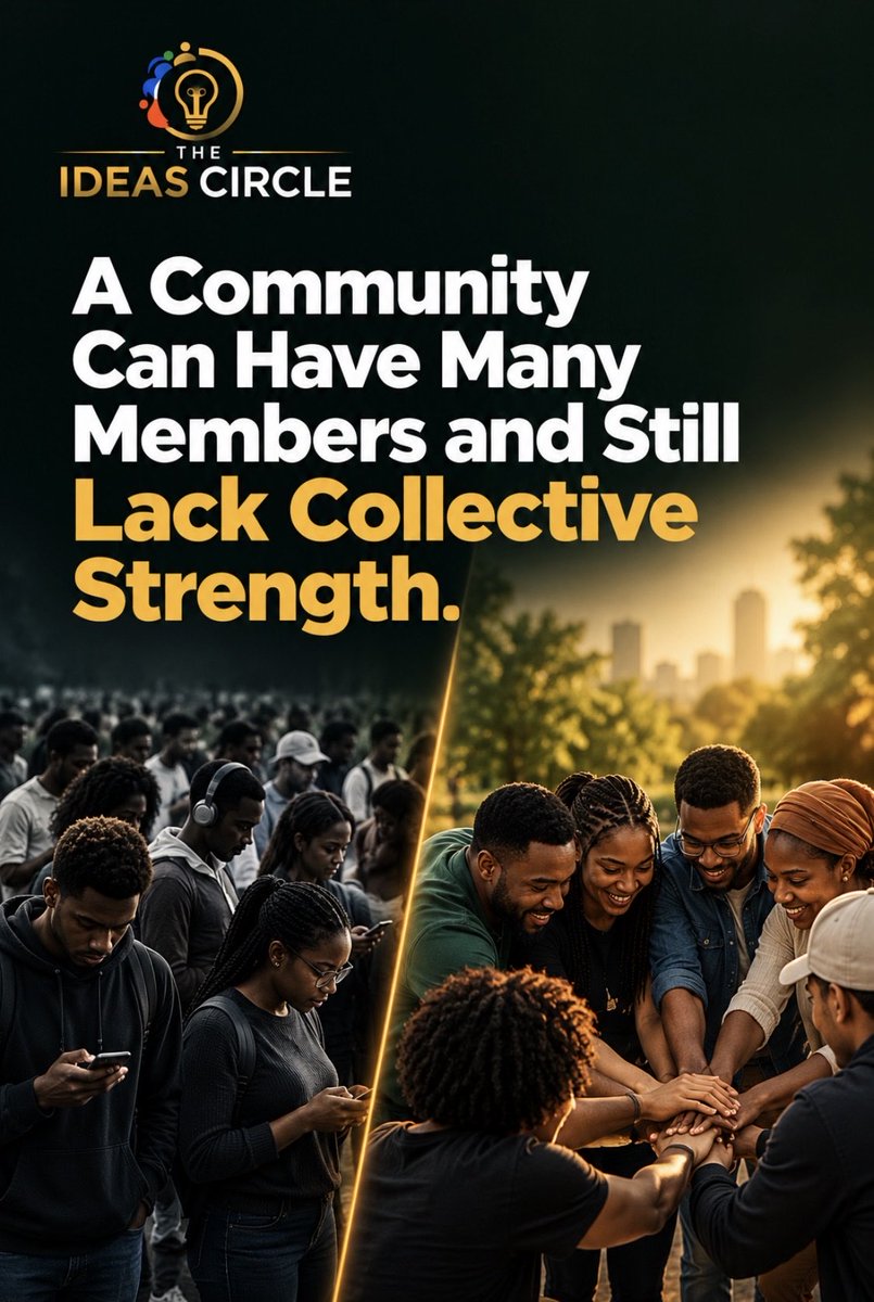 TheIdeasCircle's tweet photo. A COMMUNITY IS NOT POWERFUL BECAUSE OF ITS NUMBERS.

It becomes powerful when its members contribute, collaborate, share knowledge, and work towards something greater than themselves.

Belonging is the beginning. Contribution is what creates collective strength. https://t.co/yEr5pPfZWZ