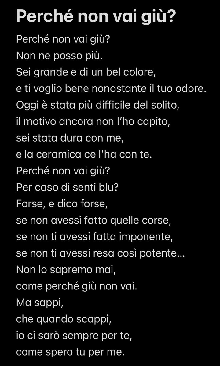 RexiHomosexi's tweet photo. Poesia random sulla cacca che ho scritto quando ero al liceo https://t.co/4tvlb1ZafA