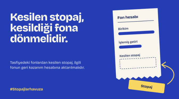 ruhdikizim's tweet photo. PPF’de satışlarda getiriden stopaj kesilir ve vergi dairesine yatırılır. Bu tutarın kaynağı, fon yatırımcısının kendi getirisidir. Tasfiyedeki fonlardan kesilen stopaj, ilgili fonun geri kazanım hesabına aktarılmalı ve hak sahiplerine ödenmelidir. #Stopajlarhavuza https://t.co/fKeTKIGRhq