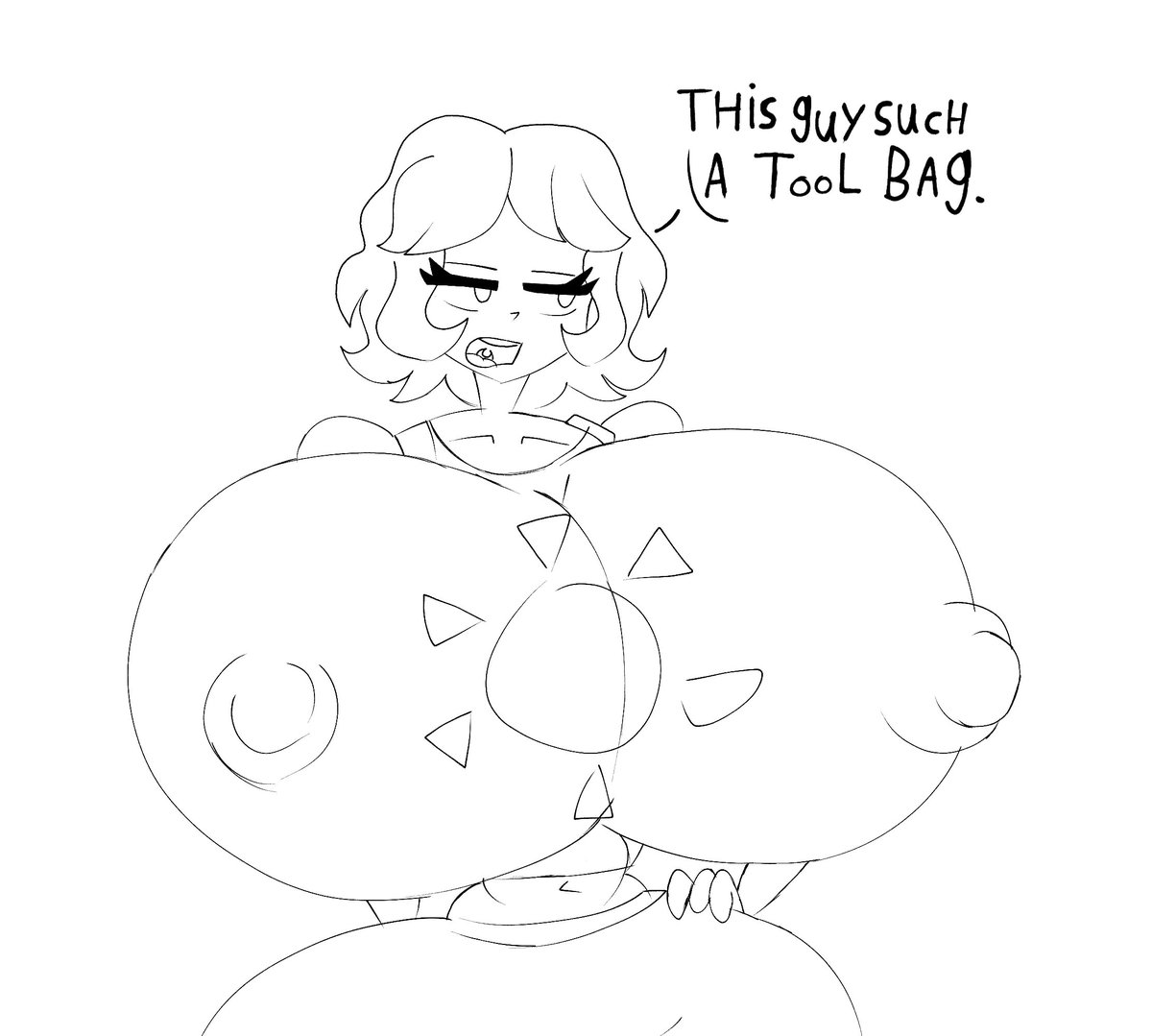FLASHERSFM's tweet photo. natalie doodle :3 https://t.co/lyXq6dRxk8